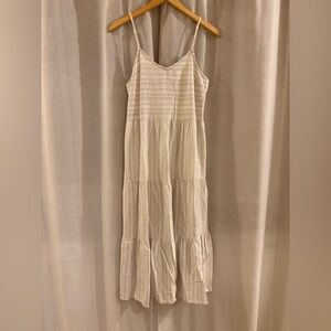 Esther&Co Cream Maxi Dress